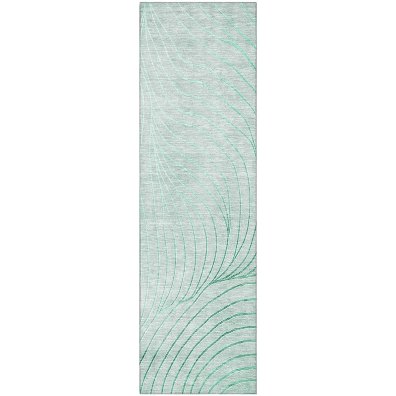 Premium Washable Super Soft Modern Wave Mayfield Rug