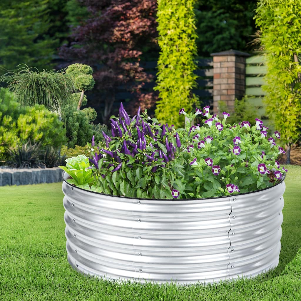 Aoodor Metal Raised Garden Bed