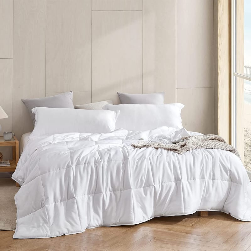 Cool as a Cucumber - Coma Inducer® Cooling Comforter Set - Iceberg White - Oversized King