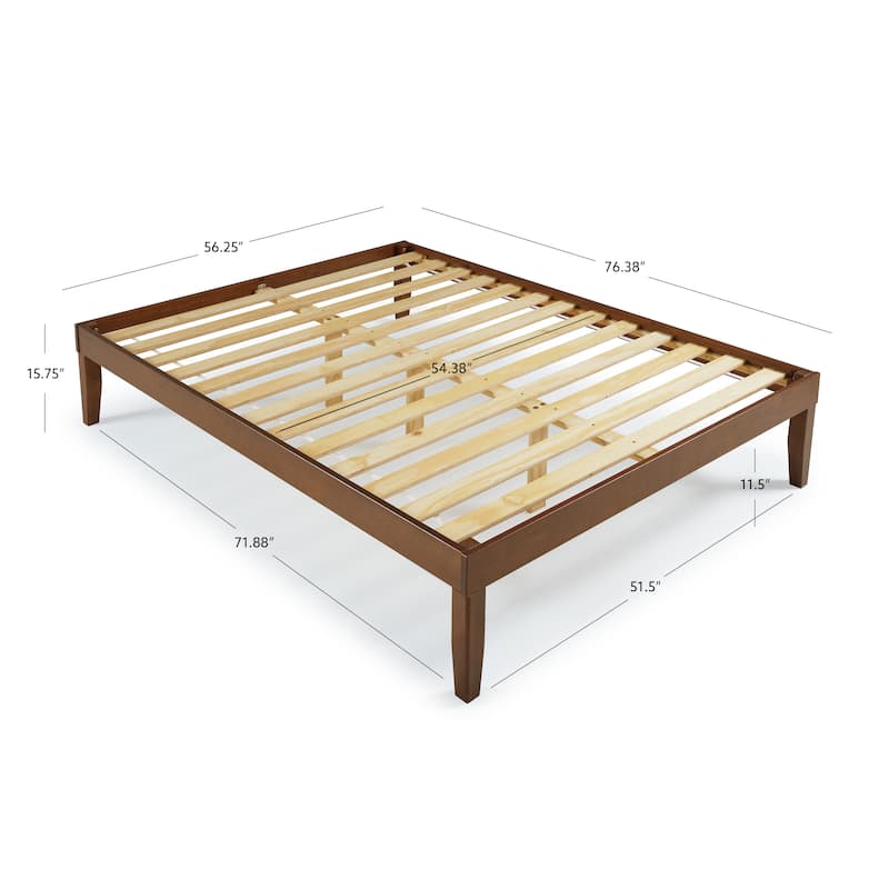 Purcell Solid Wood Platform Bed Frame