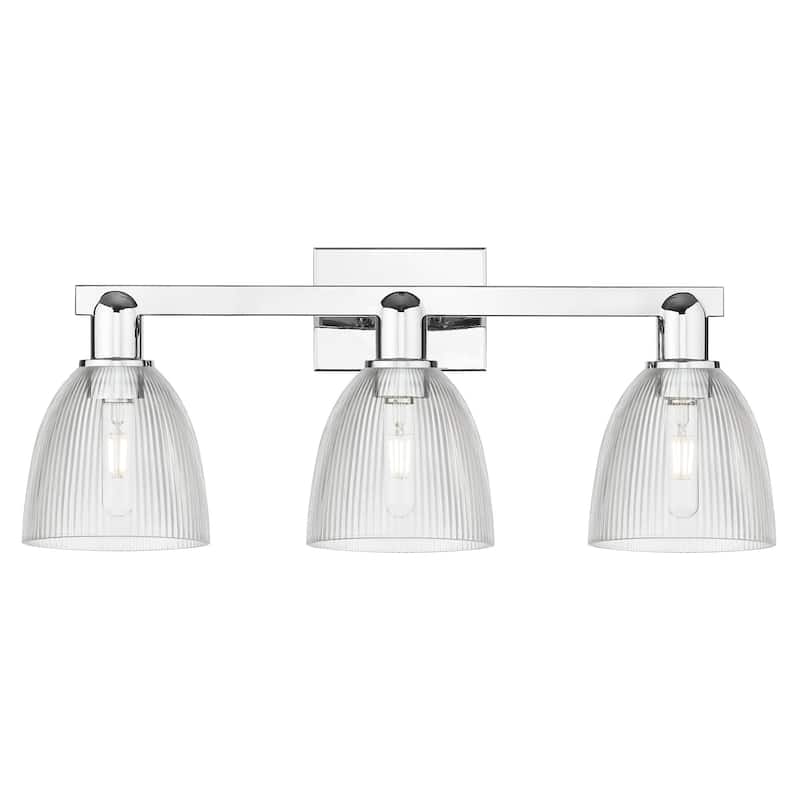 Innovations Lighting 716-3W-11-25 Castile Vanity Castile 3 Light 25" - Polished Chrome / Clear