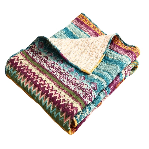 greenland home quilted throws