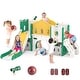 preview thumbnail 1 of 8, 8 in 1 Green+Yellow Toddler Slide, Kids Slide for Toddlers Age 1-3, Outdoor Indoor Slide Playset Toddler Playground