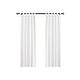preview thumbnail 2 of 53, ThermaLogic Weathermate Insulated Cotton Tab Top Curtain Panel - Pair
