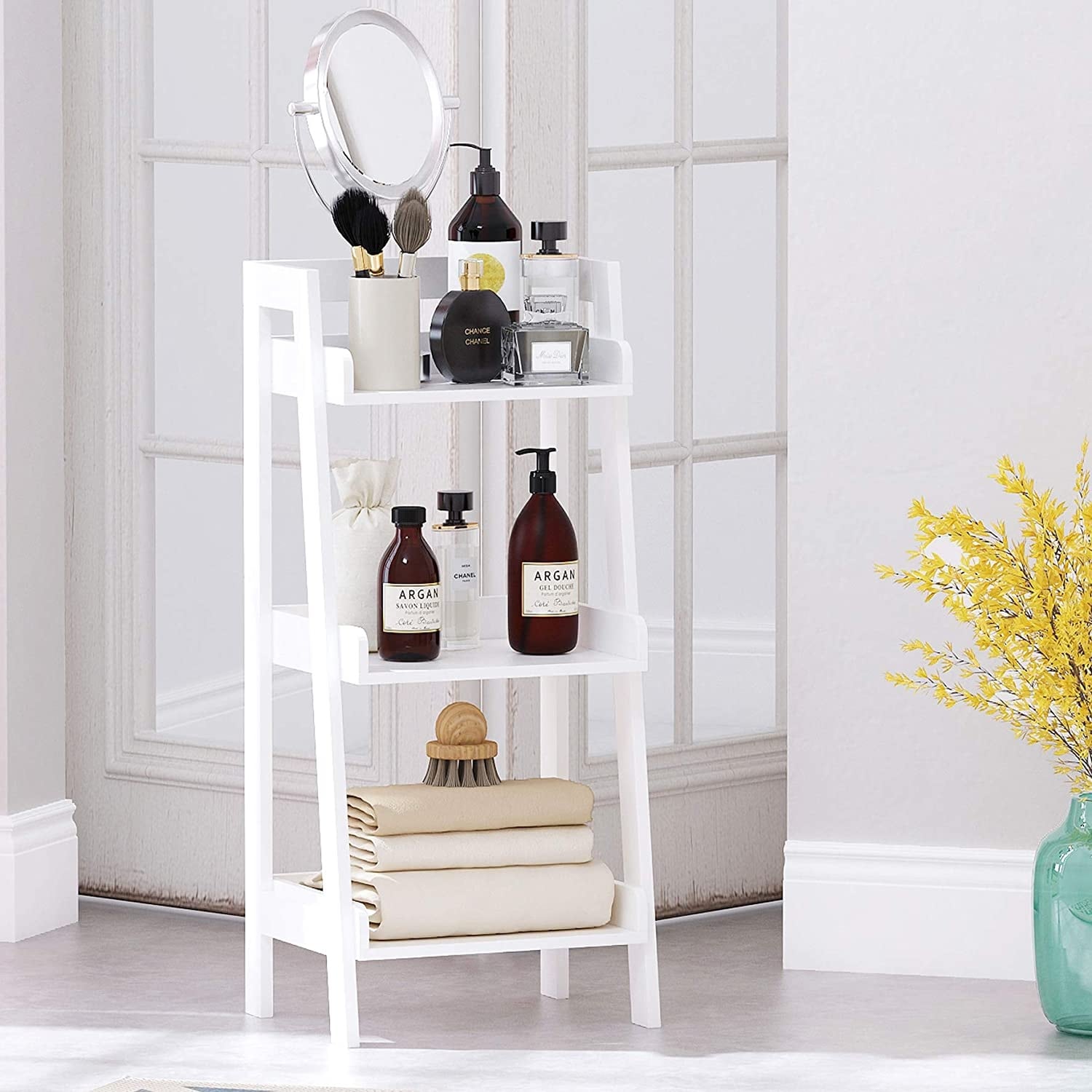 Tiered bathroom deals stand