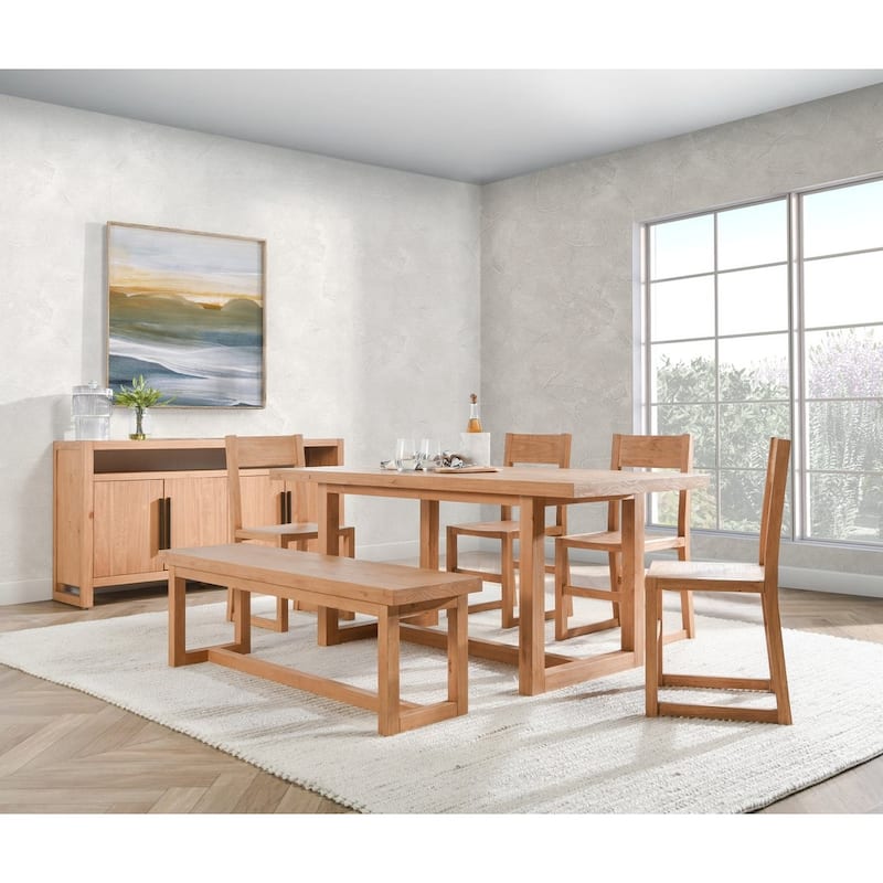 Fenmore Dining Chair in Natural by Kosas Home (Set of 2)