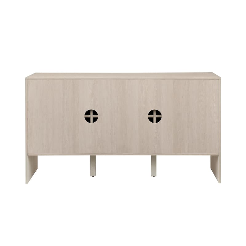 Middlebrook Designs Scandi Detailed-Door Buffet