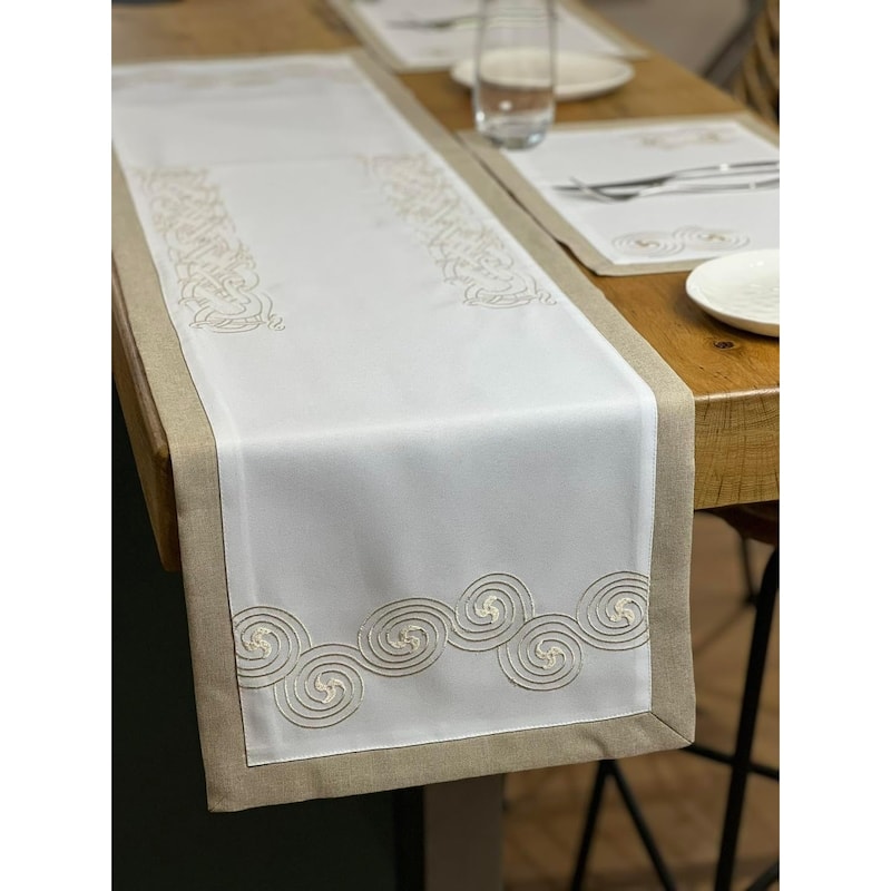 Celtic Knots Table Runner 14x72 - Multi