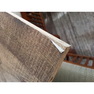 Mailer Rustic Reclaimed Oak Storage Coffee Table by FOA