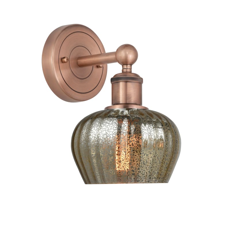 Innovations Lighting 616-1W-10-7 Fenton Sconce Fenton 10" Tall Wall