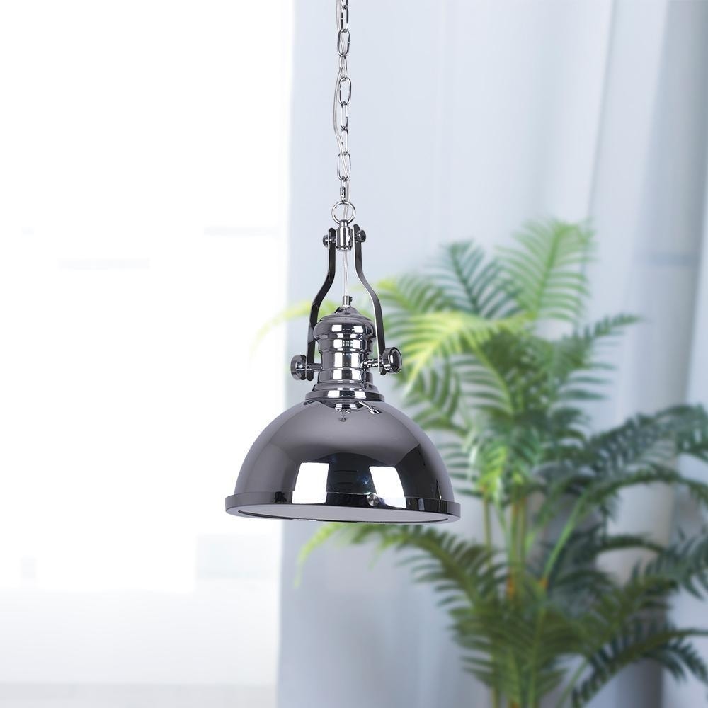 Metal pendant light outlet
