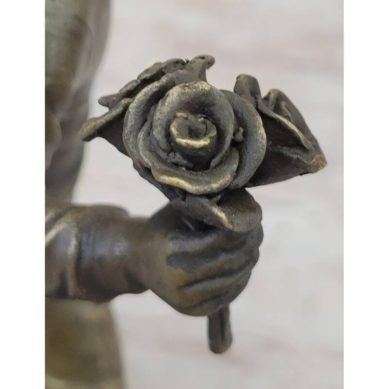 Banksy England Street Art Bronze Flower Thrower Bomber Statue Sculpture Figurine