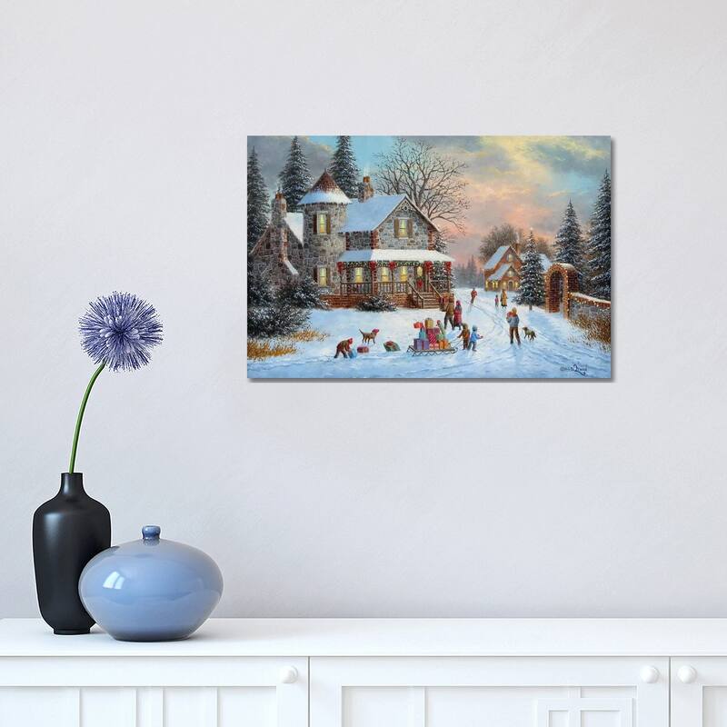 iCanvas "Gifts for Everyone" by Dennis Lewan Canvas Print - 12x18x1.5