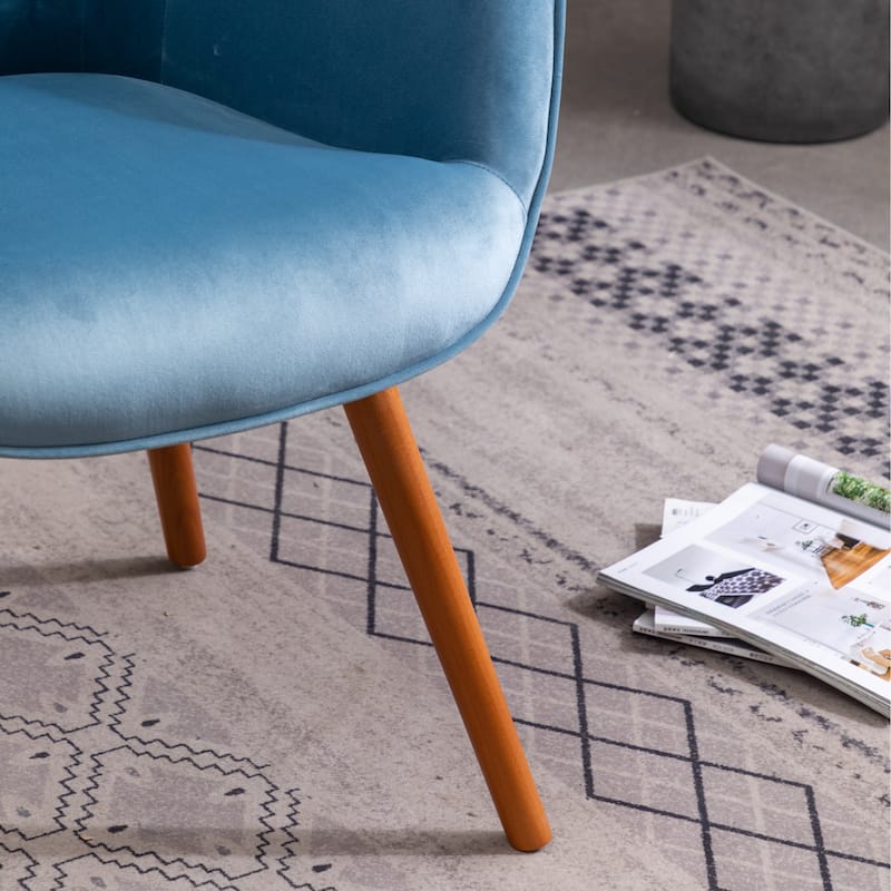 Tufted Button Back Accent Chair