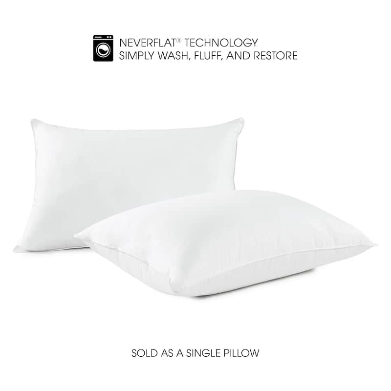 I AM™ Back Sleeper Pillow - White