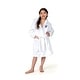 preview thumbnail 96 of 100, Sweet Kids 100% Polyester SUPER PLUSH Double Brushed Hooded Bathrobe with Navy Script Monogram