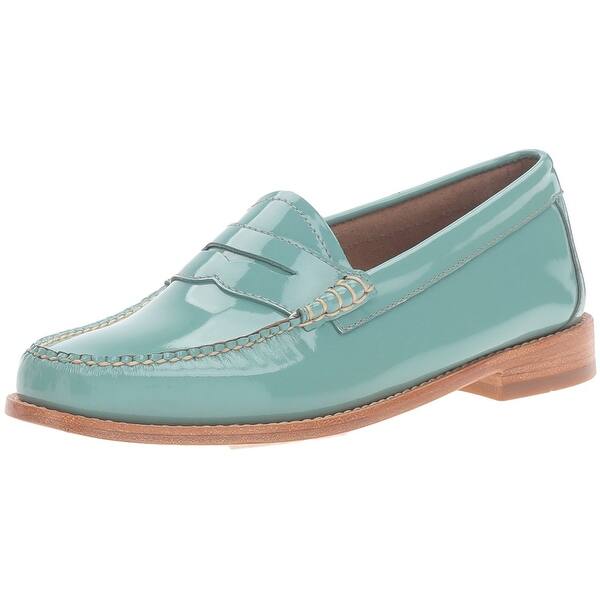Shop G H Bass Co Womens Whitney Leather Closed Toe Loafers