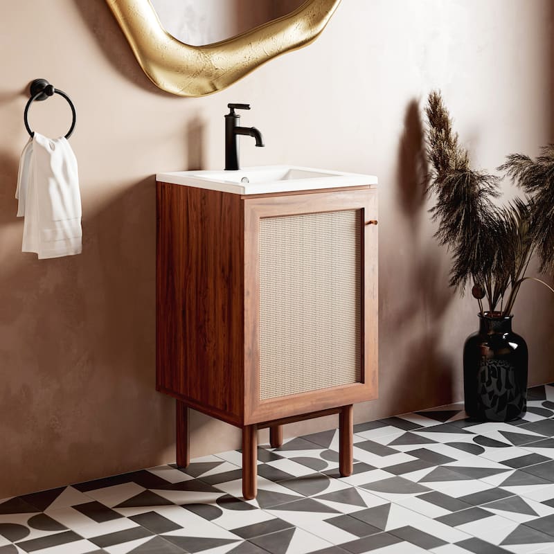 Classe Bathroom Vanity in Oak