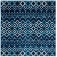 preview thumbnail 20 of 96, SAFAVIEH Amsterdam Bridget Moroccan Boho Rug 3' Square - Navy/Beige