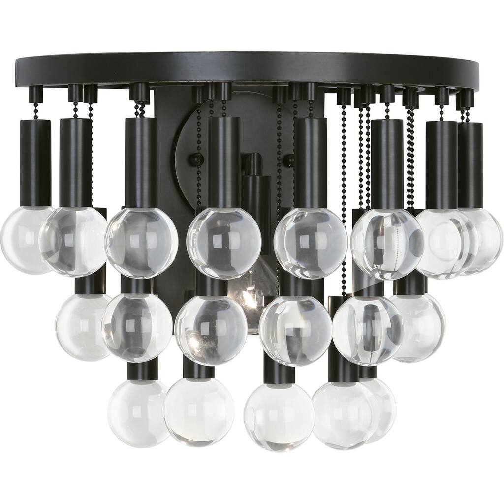 Robert Abbey Z757 One Light Wall Sconce Jonathan Adler Milano Deep Pa - One Size