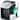 Nugget Ice Portable Countertop Ice Maker with Mechanical Buttons, Equipped with Ice Basket and Ice Scoop, Stainless Steel
