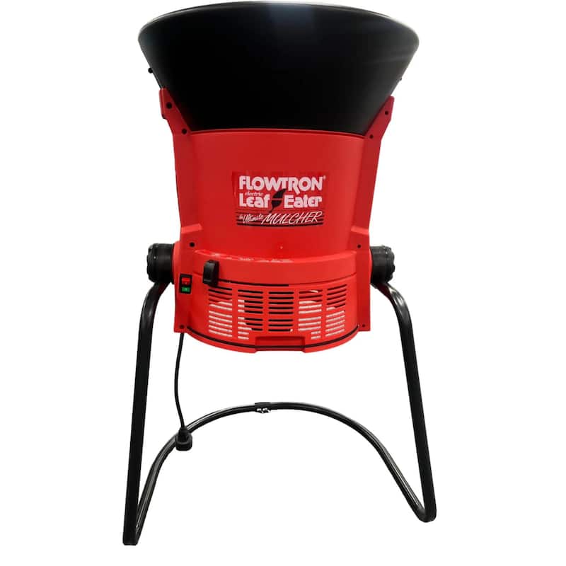 Flowtron Electric Leaf Mulcher Shredder Portable Garden Grinder Chipper Adjustable Mulch Ratio