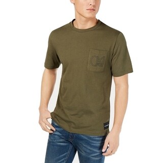 calvin klein green t shirt