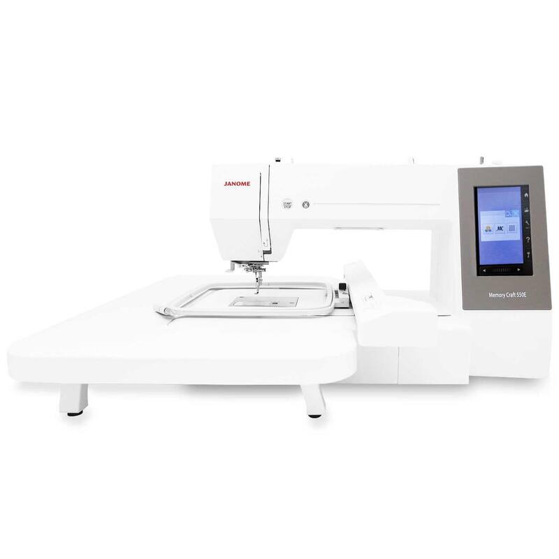 Janome Memory Craft 550E Embroidery Machine