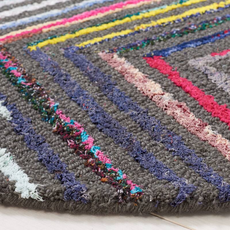 SAFAVIEH Handmade Nantucket Marieka Contemporary Cotton Rug