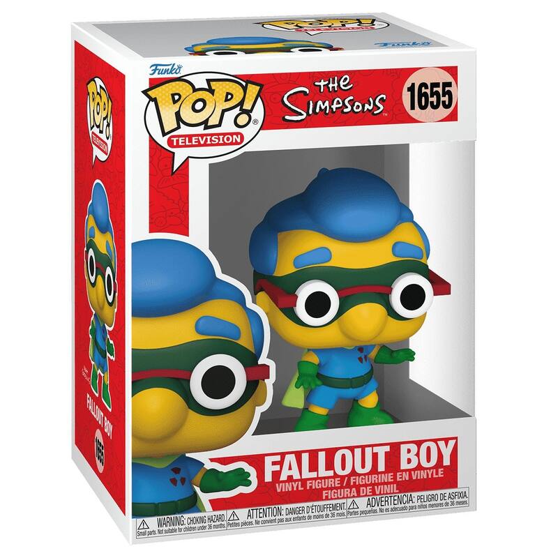 Funko POP! Television The Simpsons Fallout Boy 3.75" Vinyl Figure (#1655) - Multi-Color