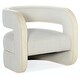 preview thumbnail 3 of 2, Hooker Furniture Cascade 28" Wide Modern Zen Upholstered Accent Chair