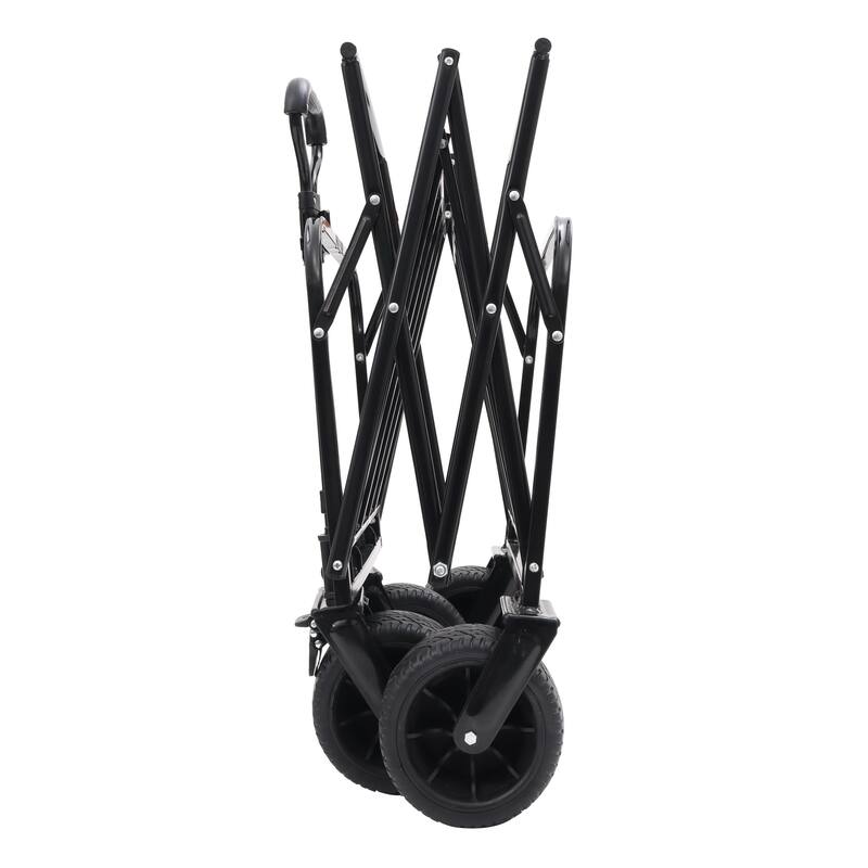 Foldable Wagon Cart with strapping system Beach
