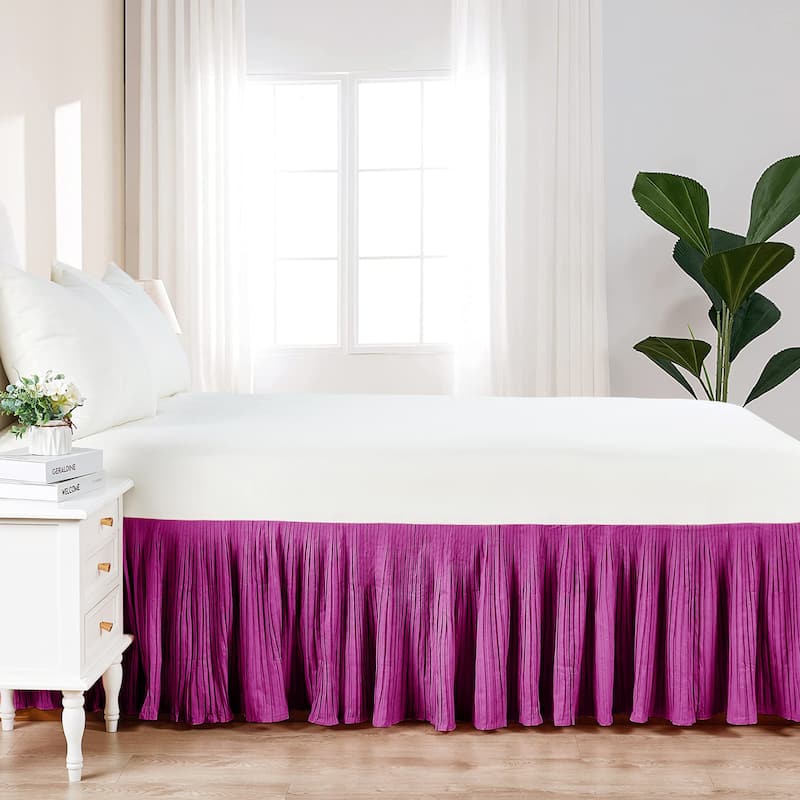 Serenta Pleated Bedskirt 18" Drop