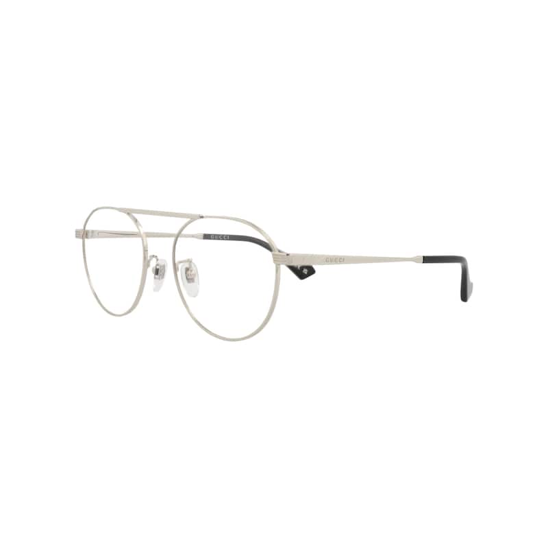 Gucci Round-Frame Metal Optical Frames