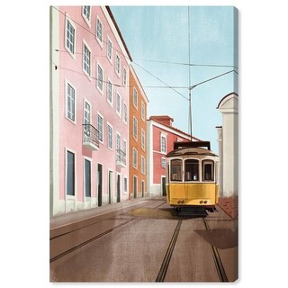 SF Tramway Canvas Fashion Art Prints by Art Remedy, Gallery Wrapped