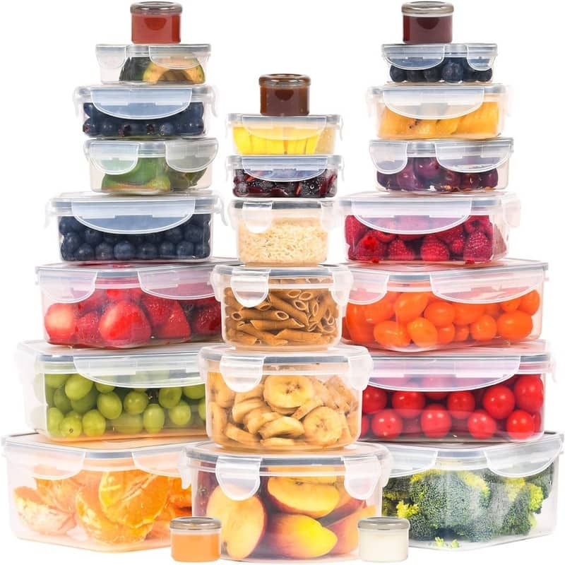 50 Pcs Large Food Storage Containers Bed Bath & Beyond 39079905