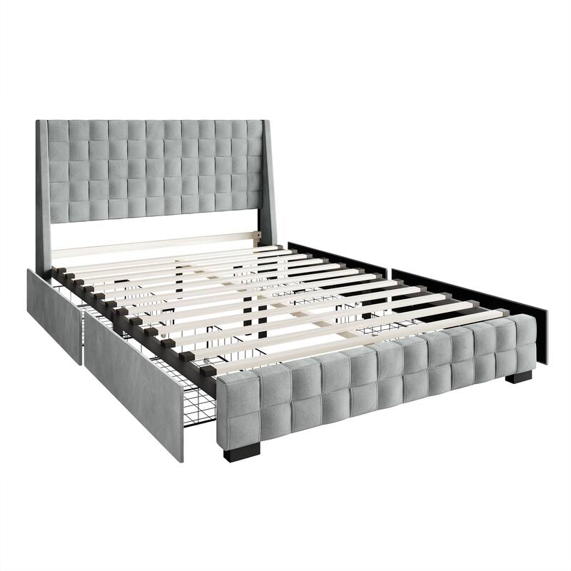 CraftPorch Minimalist Platform Bed