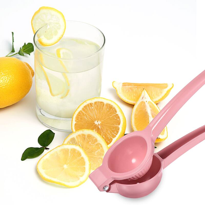 Manual Hand Squeezer, Aluminium Alloy Lemon Orange Citrus Juicer - 21.5cm/8.5 inch