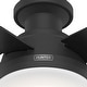 preview thumbnail 10 of 22, Hunter 44" Dempsey Flush Mount Ceiling Fan with LED Light, Handheld Remote - Modern, Contemporary, Transitional, Industrial