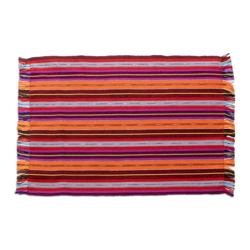 Novica Handmade Intense Tradition Cotton Placemats And Napkins (Set Of 4)