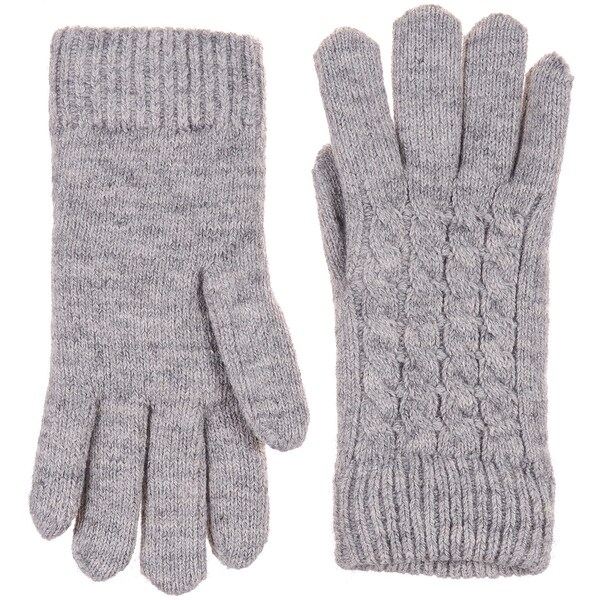 Women's knit gloves clearance