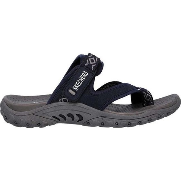 skechers women's reggae trailway flip flop