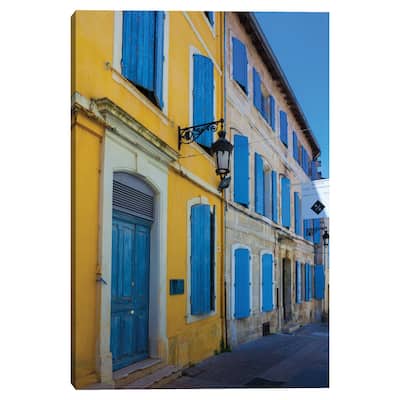 Blue Windows Galore by Sossi Madzounian Canvas Art Print