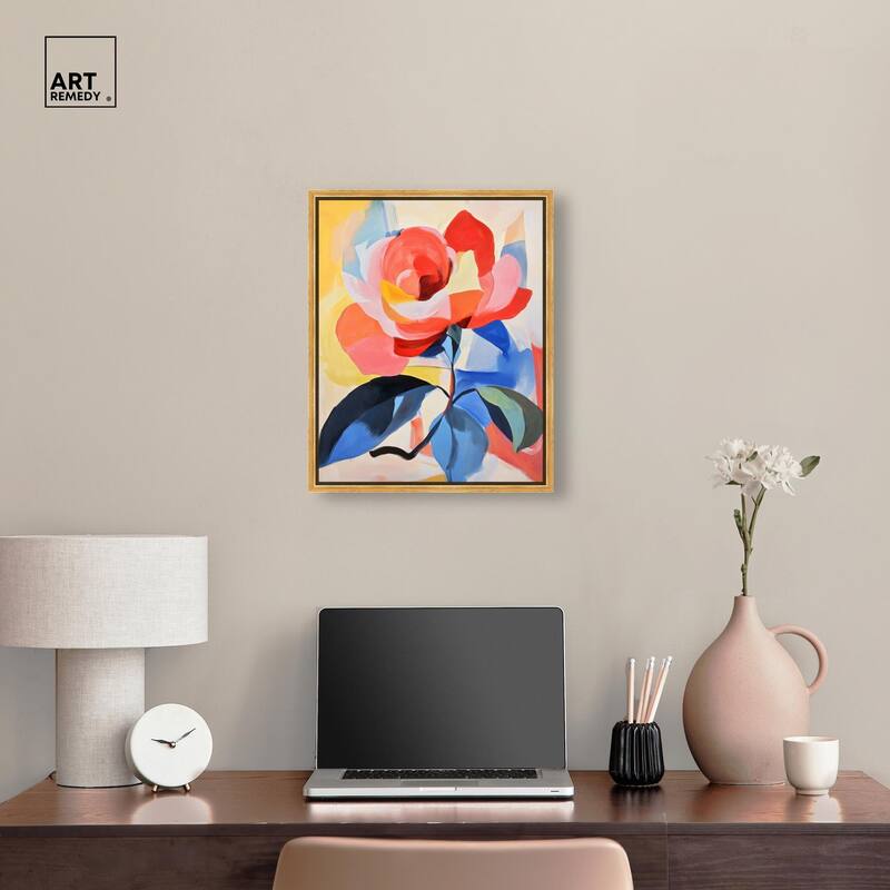 Chromatic Explosion II Canvas by Art Remedy