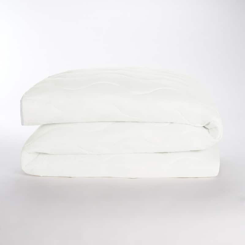 Serta Air Dry Basic Comfort Mattress Pad - White