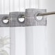 preview thumbnail 16 of 38, No Hook Geometric Tassels Shower Curtain with Snap-in Liner