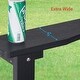 preview thumbnail 92 of 102, BONOSUKI Patio Adirondack Chair w/Cupholder,Weather Resistant-Set of 4