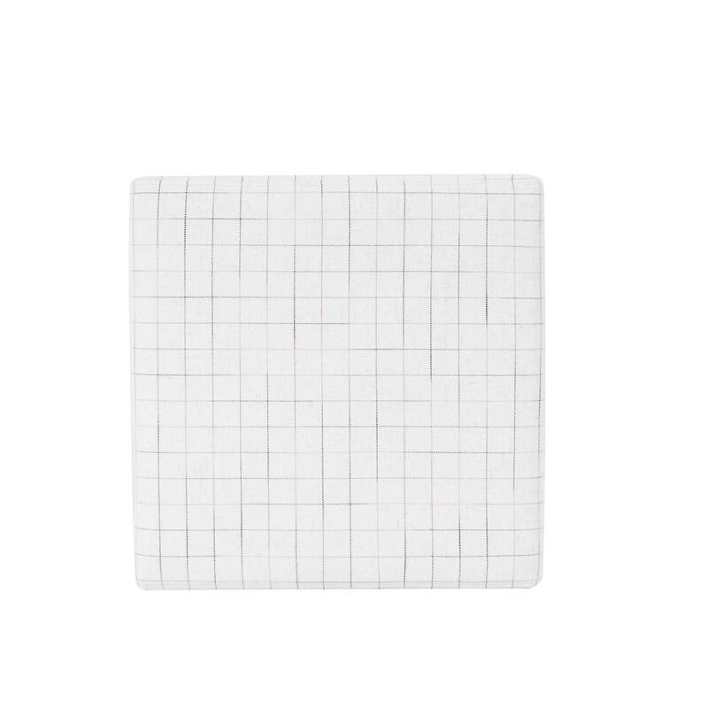 HomePop Soft Cube Ottoman