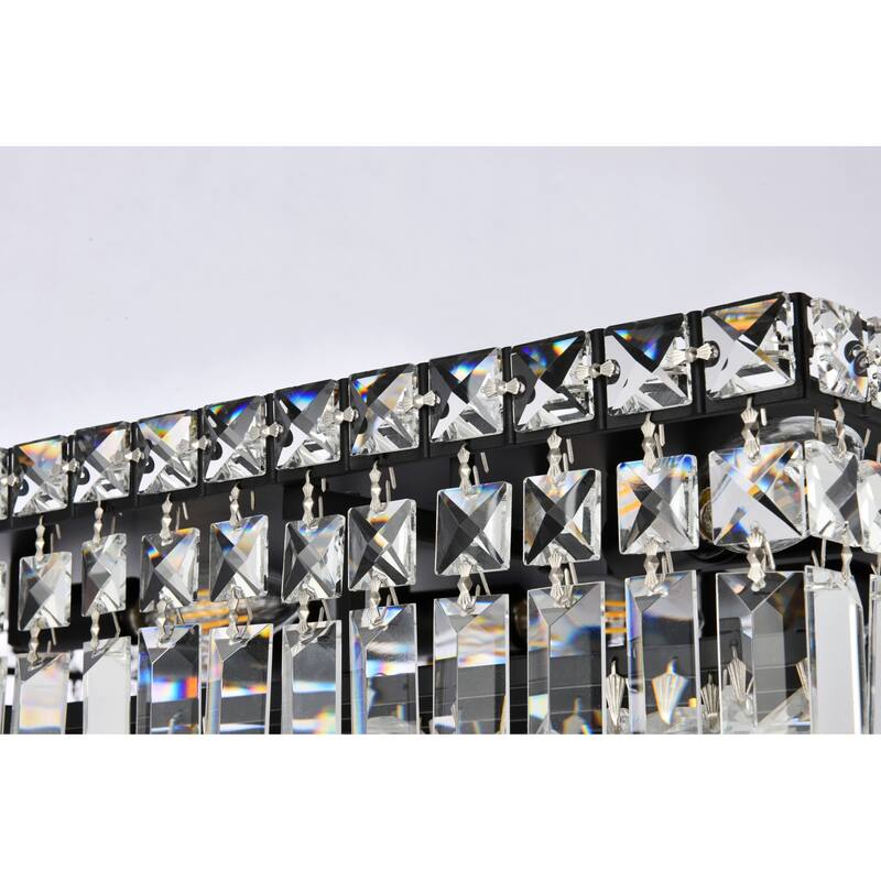 Elegant Lighting V2032F24/RC Maxime 13 Light 24" Wide Flush Mount