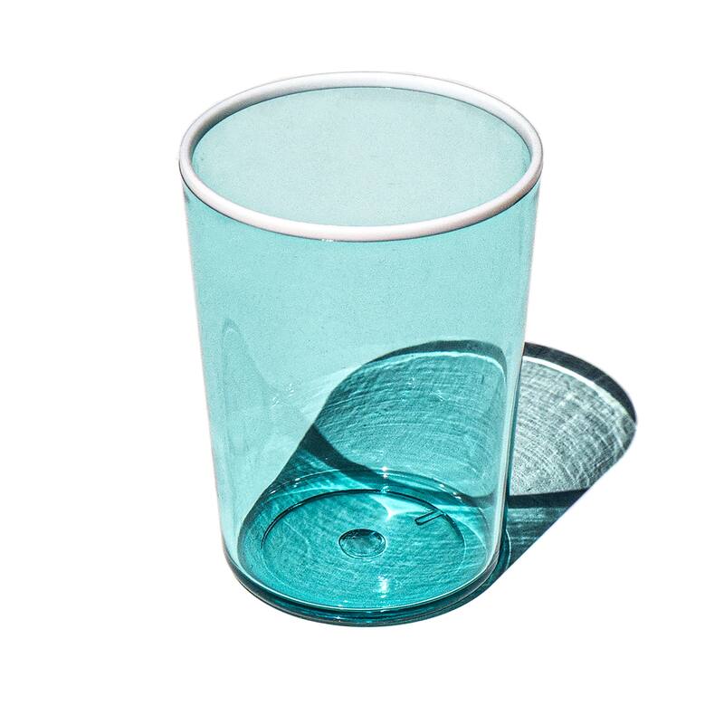 Abode Homewares Contrast Acrylic Drinking Glass - Set of 6